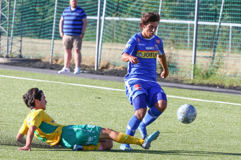 Brik Boufous scorte SFs første mål, men det holdt likevel ikke til poeng. FOTO: Torstein Flåm