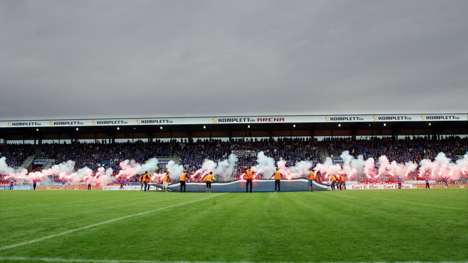 Åpningskamp mot Lyn 21.juli 2007. (Foto: Anders Hoven, Digitalsport)