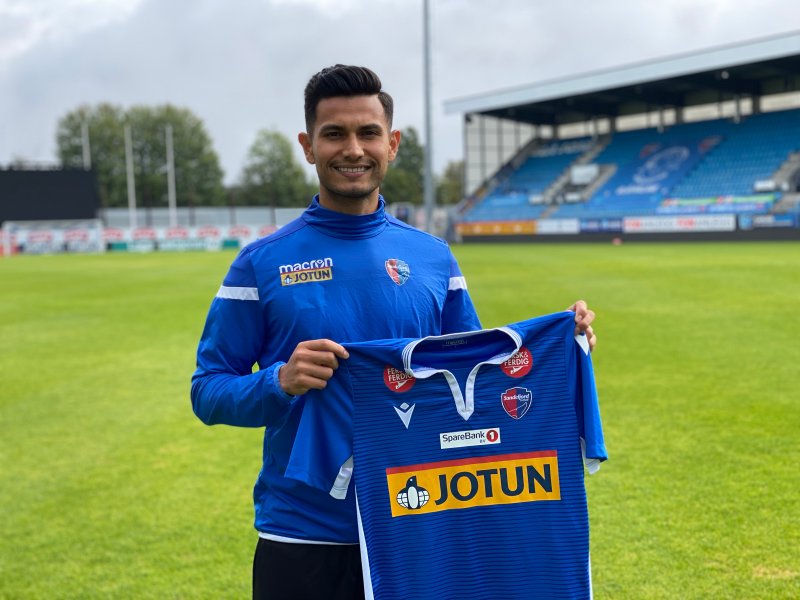 Deyver Vega klar for Sandefjord Fotball