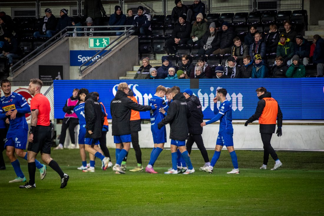 Det var vill jubel da vi satte inn utligningen