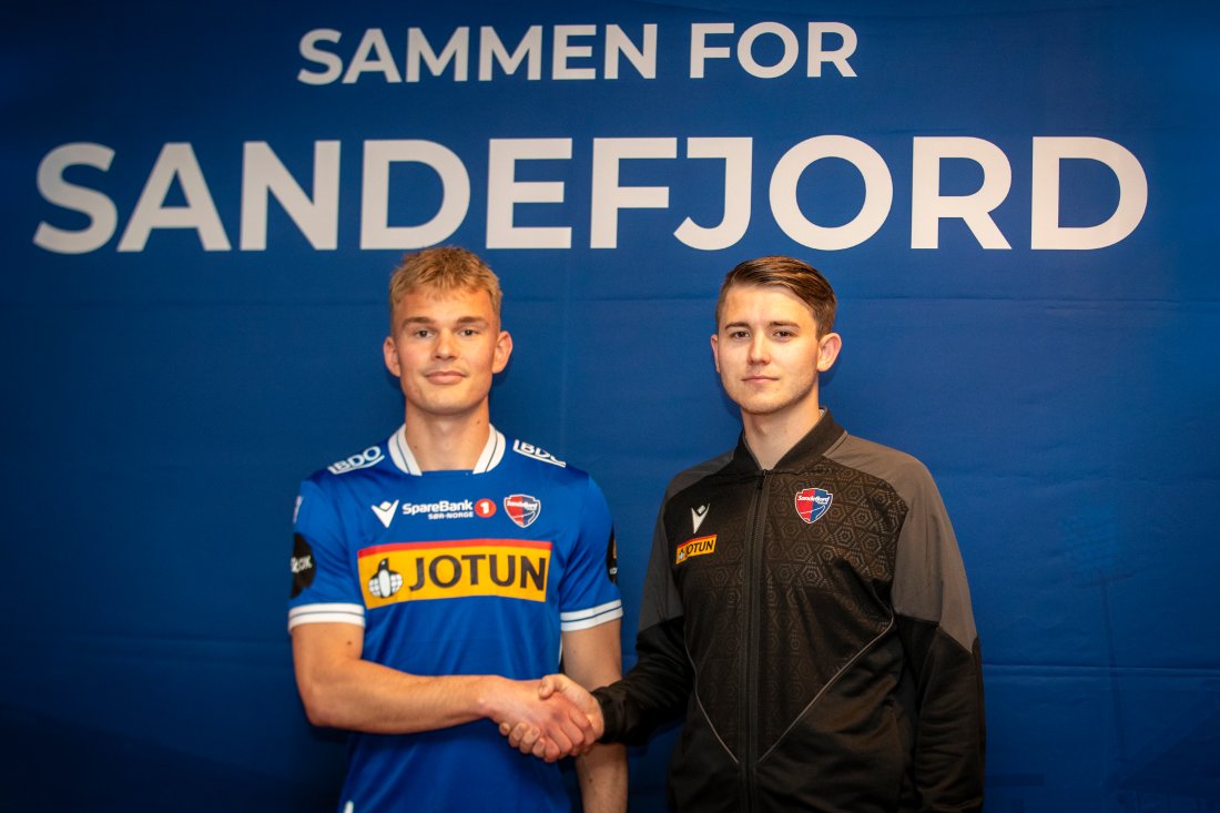 Gustav Højbjerg og Matteus Bårdsen