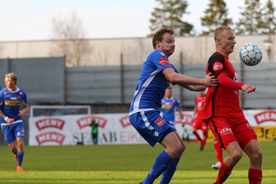 Christer Reppesgård mot Brann. (Foto: Torstein Flåm)
