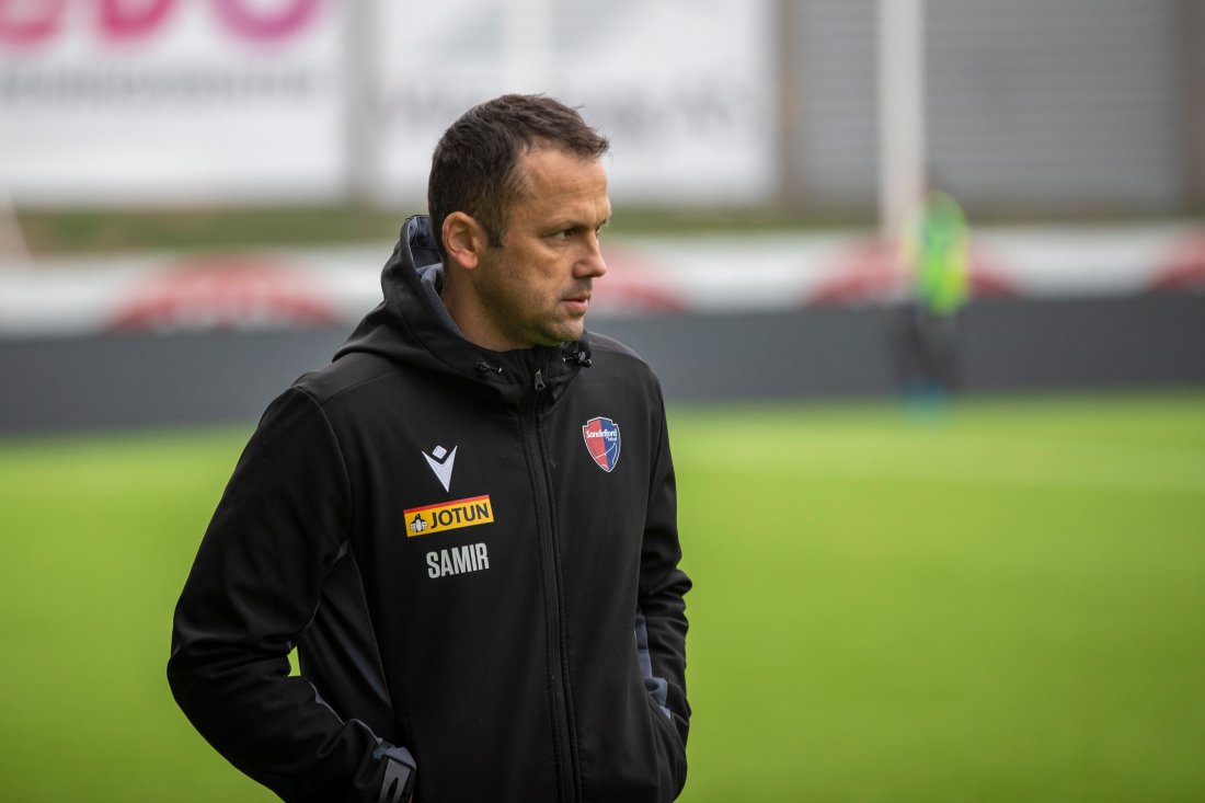 Samir Saric var en fornøyd mann etter årets andre borteseier.