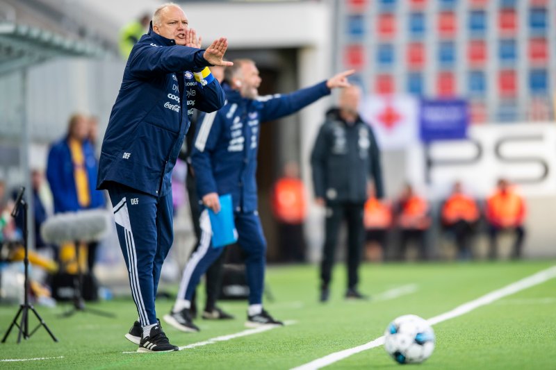 Vålerengas trener Dag Eilev Fagermo i eliteseriekampen i fotball mellom Vålerenga og Jerv på Intility Arena. Foto: Annika Byrde / NTB