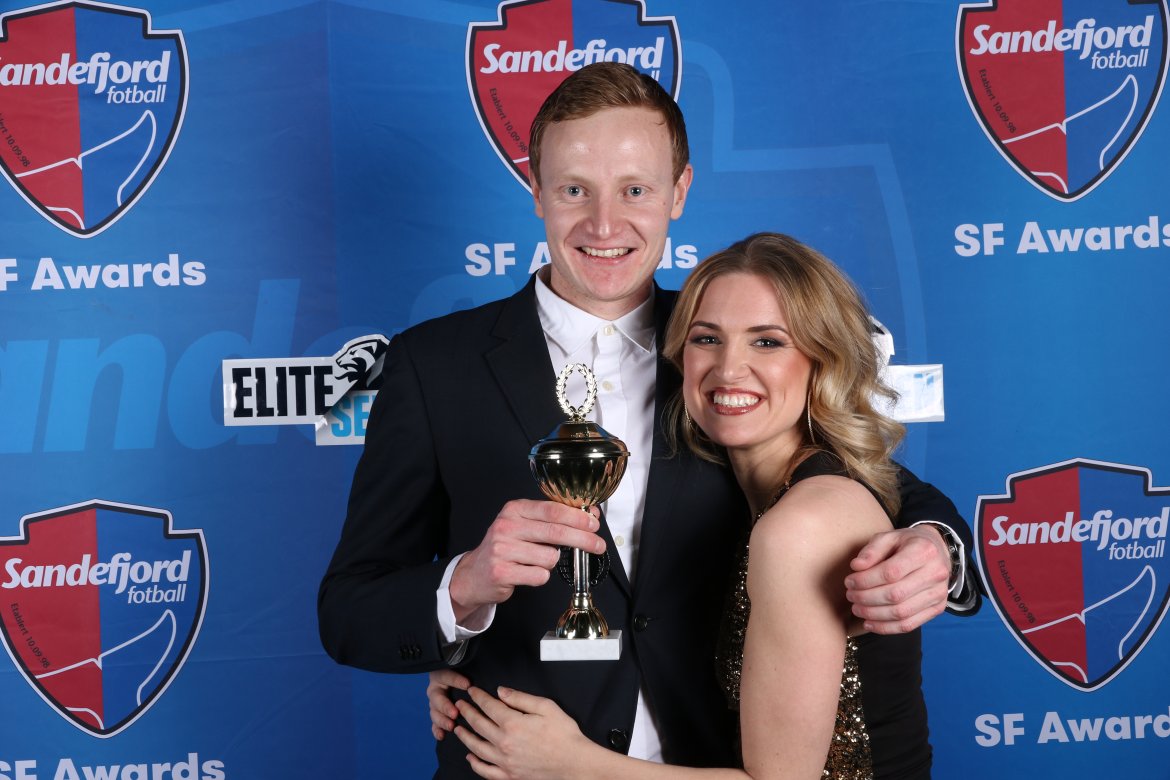 Supporternes spiller: Christer Reppesgård Hansen. (Foto: Torstein Flåm)