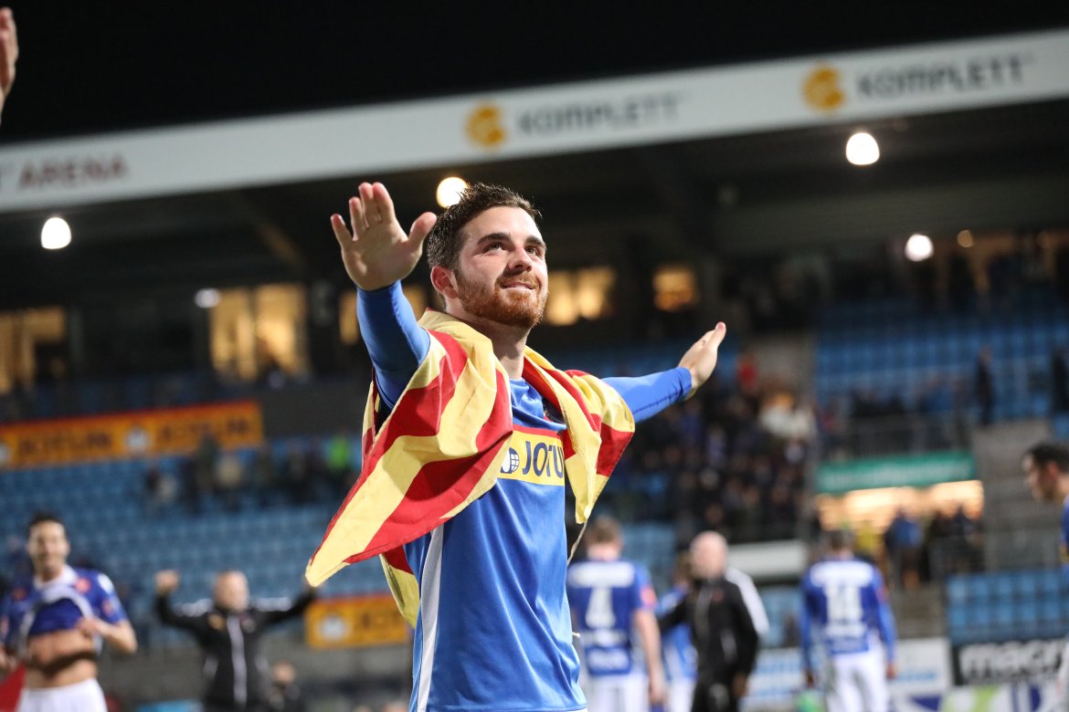 Pau Morer etter kampen. (Foto: Torstein Flåm)