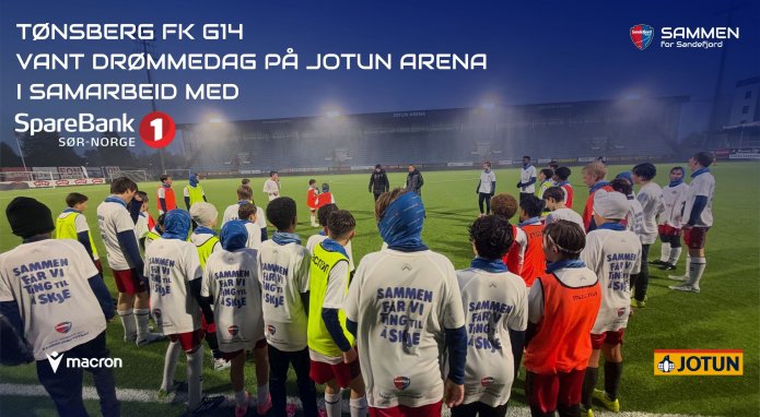 Tønsberg FK sitt G14-lag fikk sin drømmedag