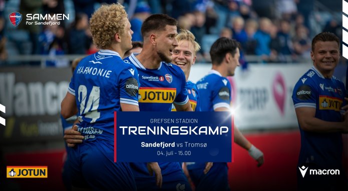 Treningskamp mot Tromsø lørdag 04. juli